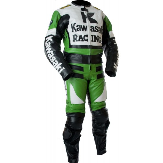 Kawasaki Ninja Green Racing Leather Suit
