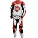 LUCKY STRIKE Red & White Team Suzuki Classic Replica leather Motorcycle Suit