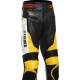 Lucky Strike Yellow & Black Leather Motorcycle Trousers Lucky Strike Yellow & Black Leather Motorcycle Trousers