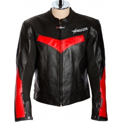 Custom Made MV AGUSTA Leather Motorbike Jacket Custom Made MV AGUSTA Leather Motorbike Jacket