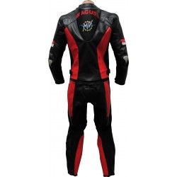 MV Agusta Classic Corse Black Leather Suit