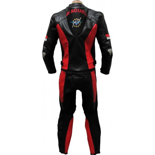 MV Agusta Classic Corse Black Leather Suit