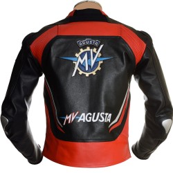 MV Agusta WSB Track Pro Motorcycle Leather Jacket MV Agusta WSB Track Pro Motorcycle Leather Jacket