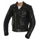 All American Mod Biker Armoured Leather Jacket