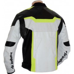 RTX Floro Yellow Arbiter Sports CE Biker Jacket