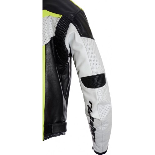 RTX Floro Yellow Arbiter Sports CE Biker Jacket