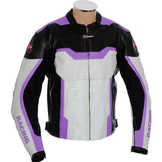 RTX Purple Arbiter Sports CE Biker Jacket