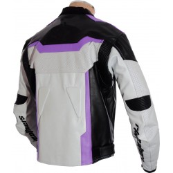 RTX Purple Arbiter Sports CE Biker Jacket