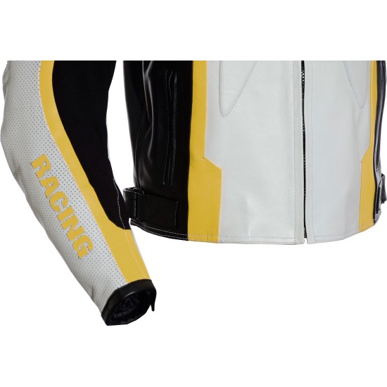 RTX Yellow Arbiter Sports CE Biker Jacket