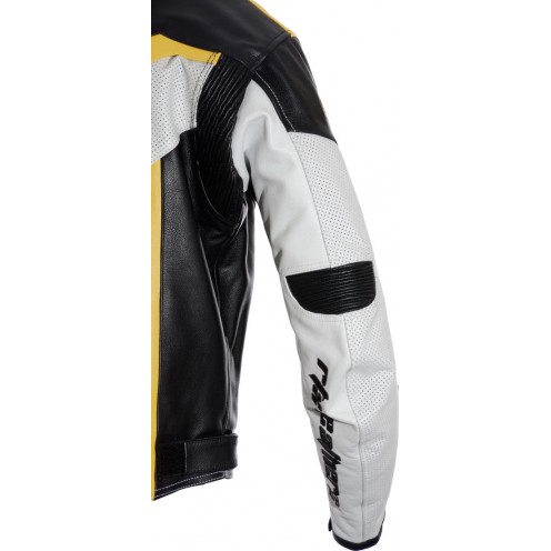 RTX Yellow Arbiter Sports CE Biker Jacket RTX Yellow Arbiter Sports CE Biker Jacket