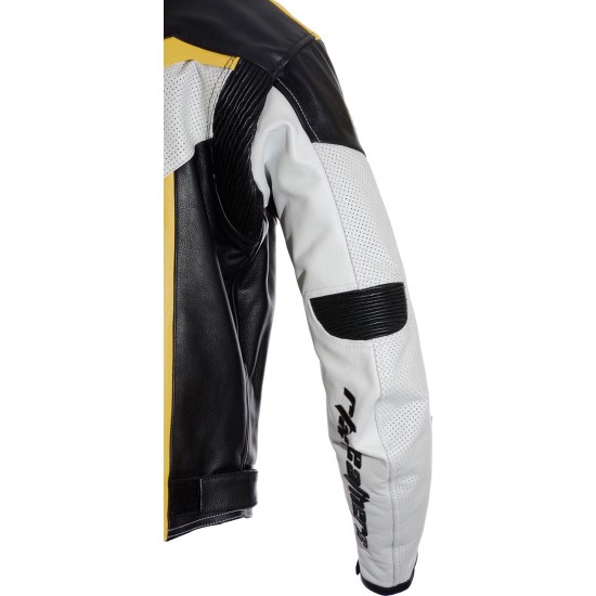 RTX Yellow Arbiter Sports CE Biker Jacket
