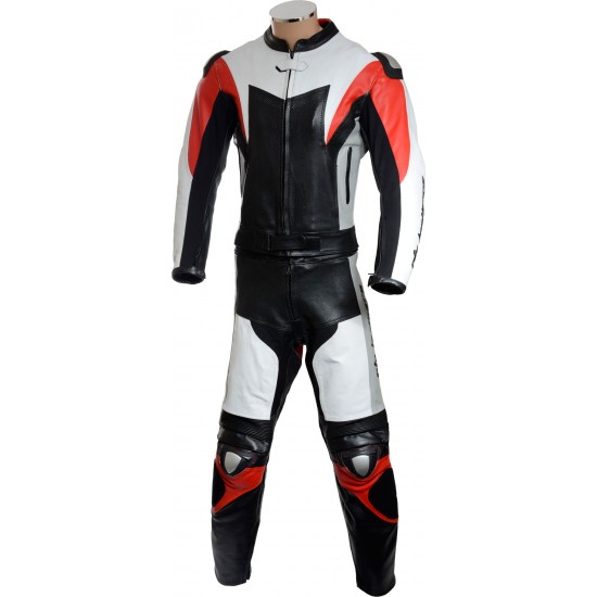 RTX ASSASSIN Red Black Motorcycle Leather 2Pc Suit RTX ASSASSIN Red Black Motorcycle Leather 2Pc Suit