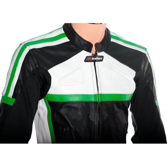 RTX Classic Sport GREEN Racing Leather Suit RTX Classic Sport GREEN Racing Leather Suit