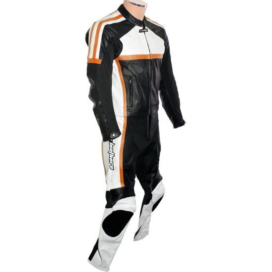 RTX Classic Sport ORANGE Racing Leather Suit RTX Classic Sport ORANGE Racing Leather Suit