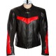 RTX Force One Red Black Leather Jacket RTX Force One Red Black Leather Jacket