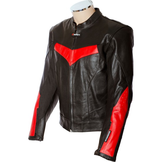 RTX Force One Red Black Leather Jacket RTX Force One Red Black Leather Jacket