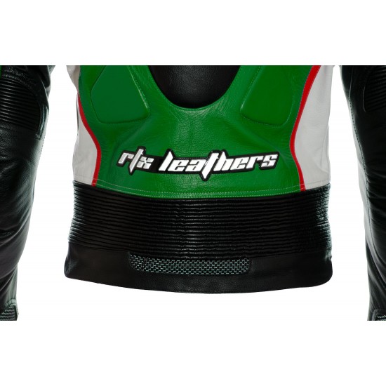 RTX GP Tech Green Biker Jacket