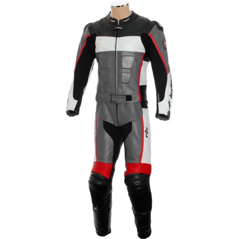 RTX GP Tech Grey Racing Leather Suit
