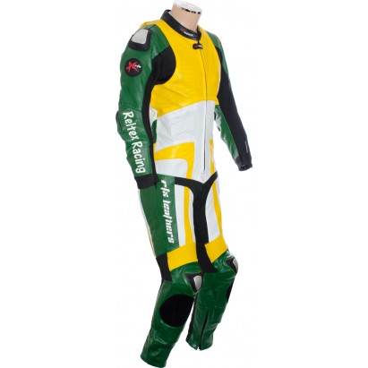 RTX Silverstone British Racing Green Leathers