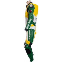 RTX Silverstone British Racing Green Leathers