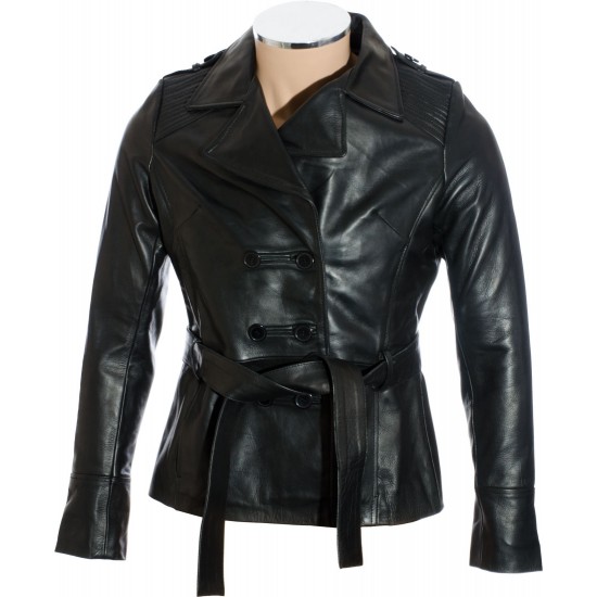 Ladies Windsor Black Leather Jacket Ladies Windsor Black Leather Jacket