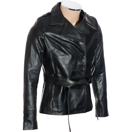 Ladies Windsor Black Leather Jacket Ladies Windsor Black Leather Jacket