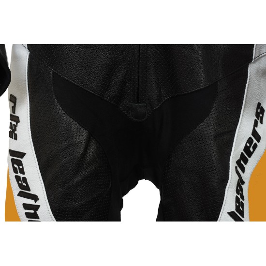 RTX Aero Evo ORANGE Racing 1Pc Leather Suit