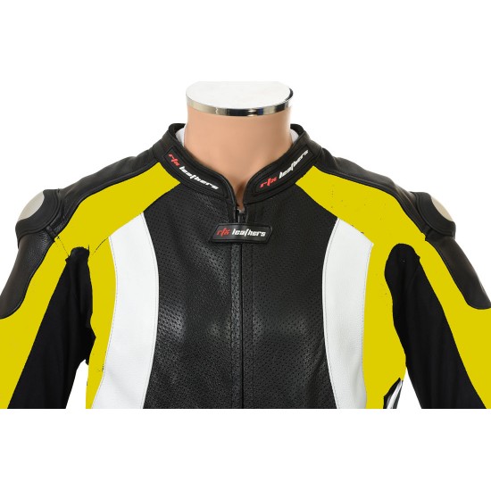 RTX Aero Evo YELLOW Racing 1Pc Leather Suit RTX Aero Evo YELLOW Racing 1Pc Leather Suit