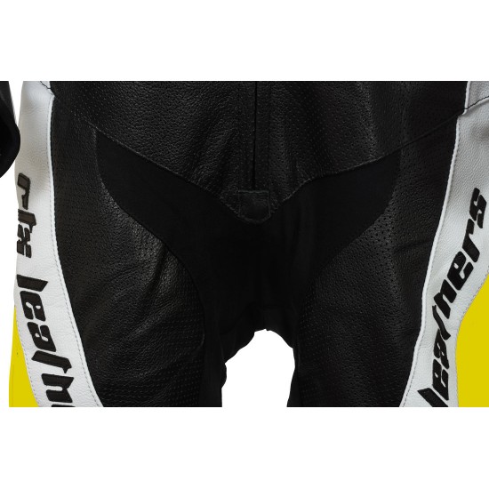 RTX Aero Evo YELLOW Racing 1Pc Leather Suit