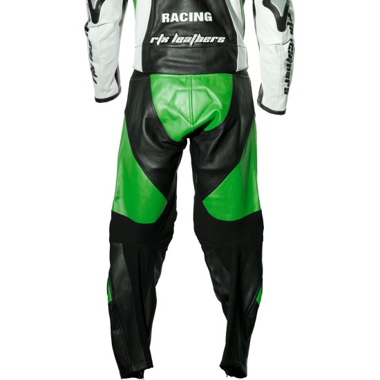 RTX Aero Evo GREEN Racing Leather Suit RTX Aero Evo GREEN Racing Leather Suit