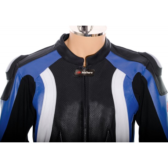 RTX Aero Evo Blue Biker Jacket