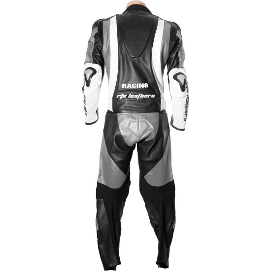RTX Aero Evo GREY Racing Leather Suit