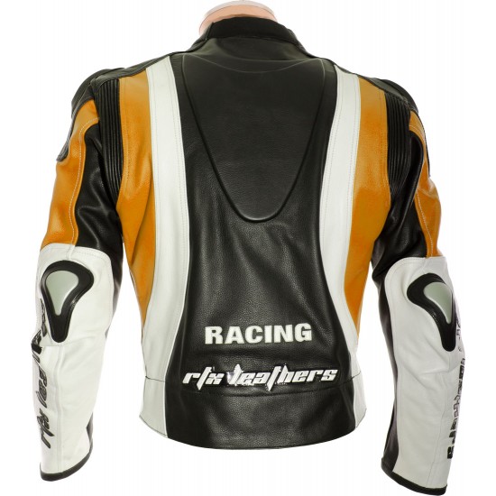 RTX Aero Evo Orange Biker Jacket