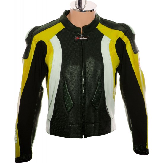 RTX Aero Evo Yellow Biker Jacket