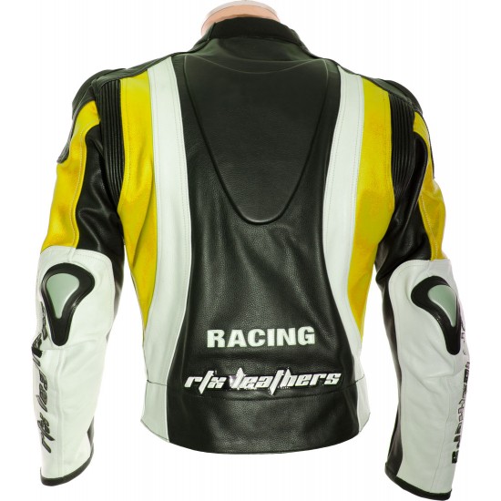 RTX Aero Evo Yellow Biker Jacket