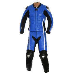 RTX Akira Blue CE Leather Biker SUIT