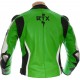 RTX AKIRA Green Leather Motorcycle Jacket RTX AKIRA Green Leather Motorcycle Jacket