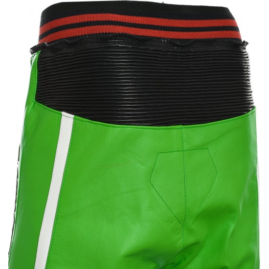RTX Akira Green Leather Trouser Pant 