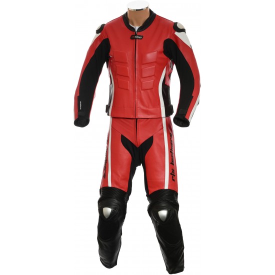 RTX Akira Red CE Leather Biker SUIT