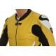 RTX AKIRA Yellow Leather Motorcycle Jacket
