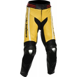RTX Akira Yellow Leather Trouser Pant 