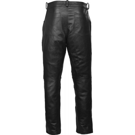 RTX Cruiser Pro Biker Leather Trouser Pant Jeans 