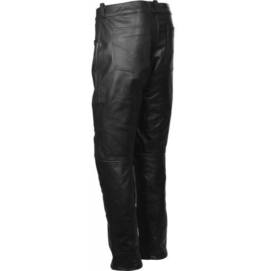 RTX Cruiser Pro Biker Leather Trouser Pant Jeans 