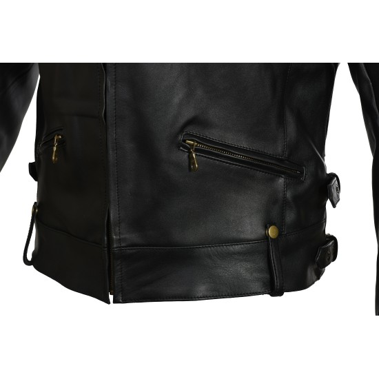 RTX Cruiser Harley Black Armoured Biker Jacket RTX Cruiser Harley Black Armoured Biker Jacket