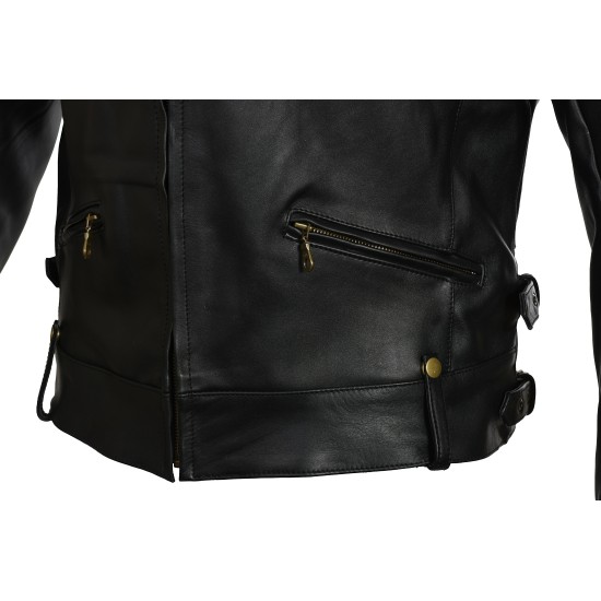 RTX Cruiser Harley Black Armoured Biker Jacket