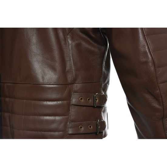 RTX Cruiser Harley Brown Armoured Biker Jacket