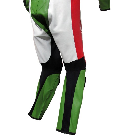 RTX ITALIA Tri Colour Race Leathers