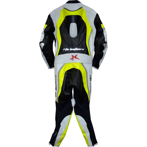 Halo Evo Neon Leather Motorcycle Suit Halo Evo Neon Leather Motorcycle Suit