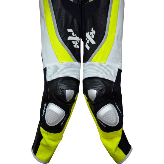 Halo Evo Neon Leather Motorcycle Suit