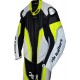 RTX Neon Yellow Black Race Leather Suit